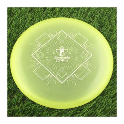 Discmania C-Line Color Glow P2 with Discmania Open 2023 Stamp - 173g - Translucent Pale Yellow