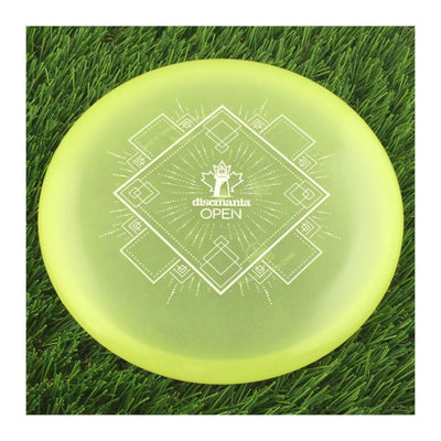 Discmania C-Line Color Glow P2 with Discmania Open 2023 Stamp - 173g - Translucent Pale Yellow