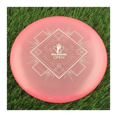 Discmania C-Line Color Glow P2 with Discmania Open 2023 Stamp - 175g - Translucent Pink