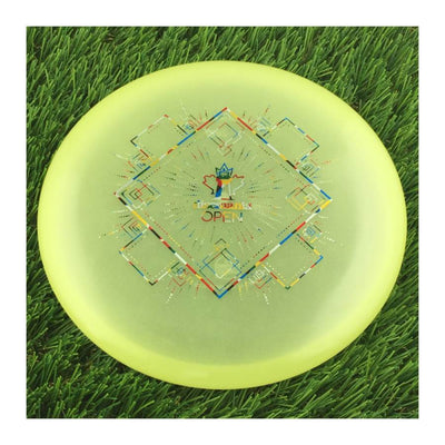 Discmania C-Line Color Glow P2 with Discmania Open 2023 Stamp - 172g - Translucent Pale Yellow