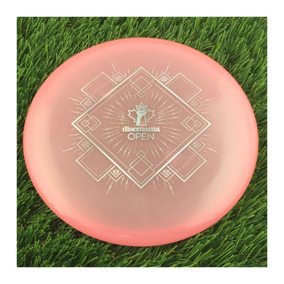 Discmania C-Line Color Glow P2 with Discmania Open 2023 Stamp - 171g - Translucent Pink