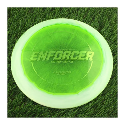 Dynamic Discs Lucid Ice Orbit Enforcer - 175g - Translucent Lime Green