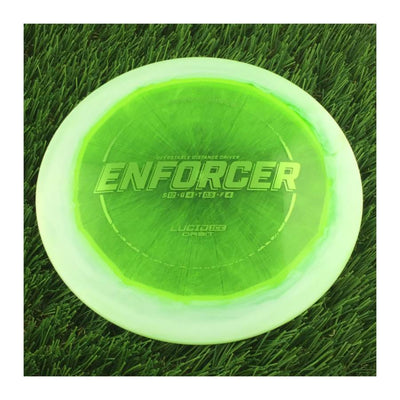 Dynamic Discs Lucid Ice Orbit Enforcer - 173g - Translucent Lime Green