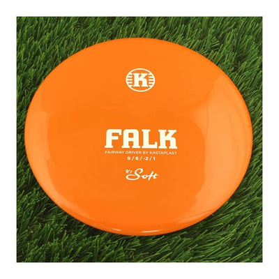 Kastaplast K1 Soft Falk - 173g - Solid Orange