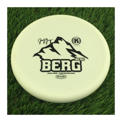 Kastaplast K3 Glow Berg with Josef Berg Tour Series 2023 Stamp - 175g - Solid White