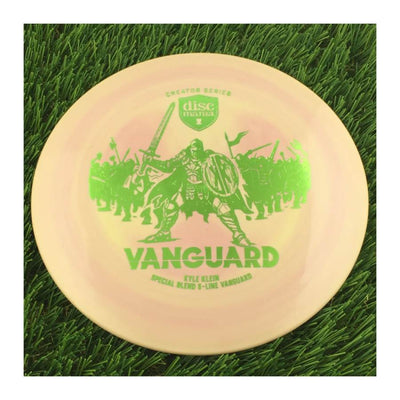 Discmania S-Line Special Blend Vanguard with Kyle Klein Creator Series - Army of Soldiers Stamp - 173g - Solid Pastel Cream