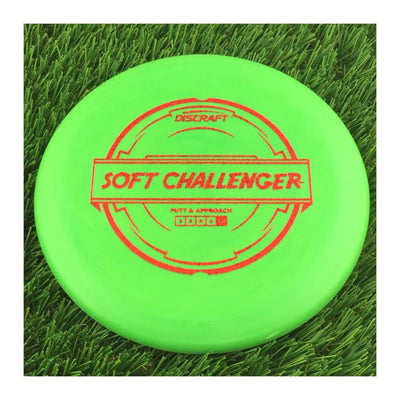 Discraft Putter Line Soft Challenger - 169g - Solid Green