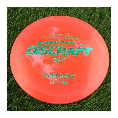 Discraft ESP Undertaker with Paul McBeth - 6x World Champion Signature Stamp - 166g - Solid Red