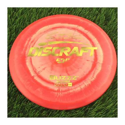 Discraft ESP Buzzz with Paul McBeth - 6x World Champion Signature Stamp - 176g - Solid Red
