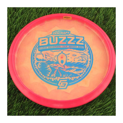 Discraft ESP Swirl Buzzz with Chris Dickerson Tour Series 2023 Stamp - 177g - Solid Bright Pink