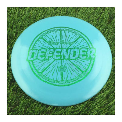 Dynamic Discs BioFuzion Defender with Chris Clemons Lemon Seeds Team Series 2023 Stamp - 172g - Solid Blue