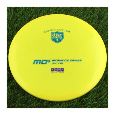 Discmania S-Line Reinvented MD3 Reinvented - 179g - Solid Yellow