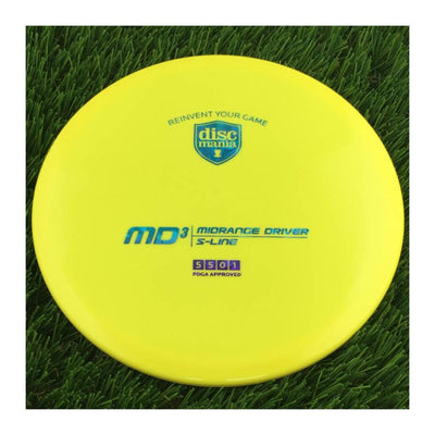 Discmania S-Line Reinvented MD3 Reinvented - 178g - Solid Yellow