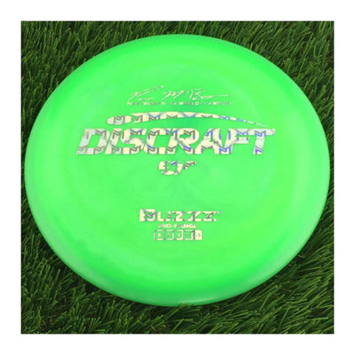 Discraft ESP Buzzz with Paul McBeth - 6x World Champion Signature Stamp - 166g - Solid Green