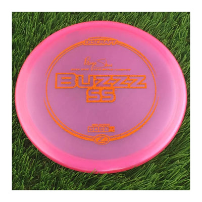 Discraft Elite Z BuzzzSS with Paige Shue - 2018 World Champion Stamp - 172g - Translucent Pink