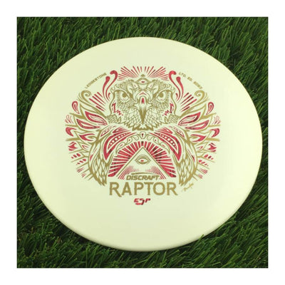 Discraft ESP Raptor with 2023 Ledgestone Edition - Wave 4 Stamp - 174g - Solid White