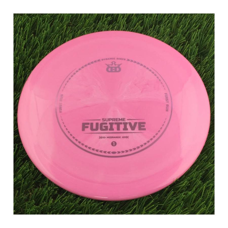 Dynamic Discs Supreme Fugitive with First Run Stamp - 175g - Solid Pink