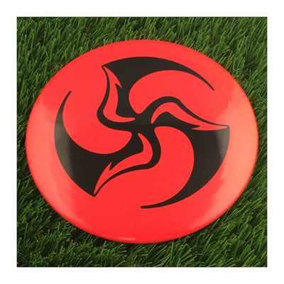 Dynamic Discs Fuzion Sergeant with DyeMax Huk Lab Trifly Stamp - 176g - Solid Red