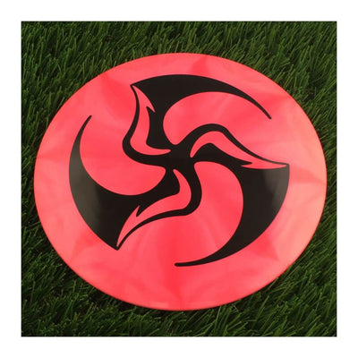 Dynamic Discs Fuzion-X Burst Trespass with DyeMax Huk Lab Trifly Stamp - 173g - Solid Pink