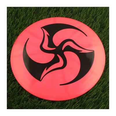 Dynamic Discs Fuzion-X Burst Trespass with DyeMax Huk Lab Trifly Stamp - 173g - Solid Pink