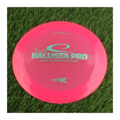 Latitude 64 Opto-X Ballista Pro with David Feldberg 2018 Team Series Stamp - 173g - Translucent Pink