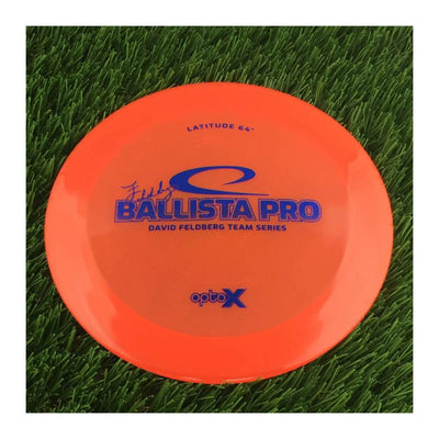 Latitude 64 Opto-X Ballista Pro with David Feldberg 2018 Team Series Stamp - 173g - Translucent Orange