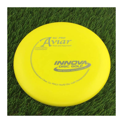 Innova Pro KC Aviar with Ken Climo 12x PDGA World Disc Golf Champion Stamp - 156g - Solid Yellow