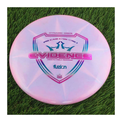 Dynamic Discs Fuzion Evidence - 171g - Solid Pale Purple