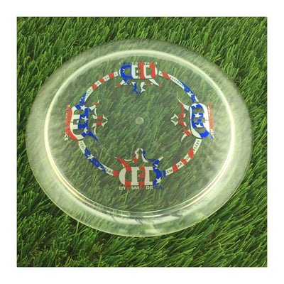 Dynamic Discs Lucid Ice Escape with Ten-Year Anniversary 2012-2022 Stamp - 174g - Translucent Clear