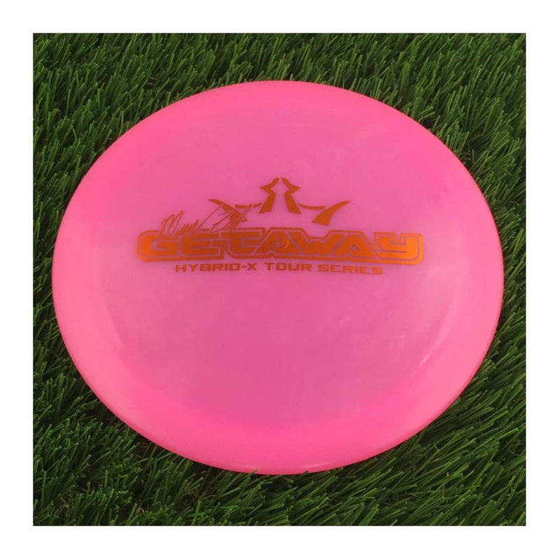Dynamic Discs Hybrid X Getaway with Mason Ford Tour Series 2022 Stamp - 175g - Translucent Pink