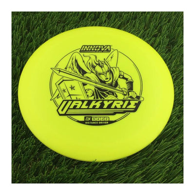 Innova DX Valkyrie with Burst Logo Stock Stamp - 170g - Solid Lime Green