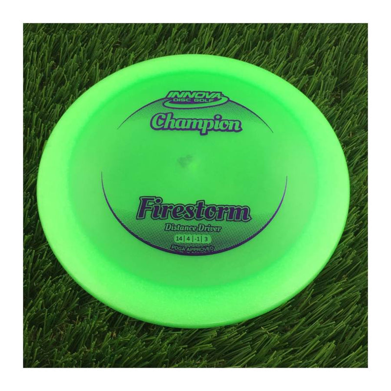 Innova Champion Firestorm - 166g - Translucent Green