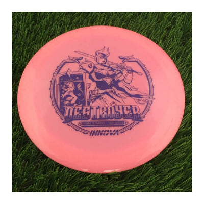 Innova Star Color Glow Destroyer with Henna Blomroos Tour Series 2023 Stamp - 175g - Solid Pink