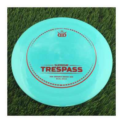 Dynamic Discs Supreme Trespass - 173g - Solid Light Blue