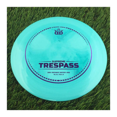 Dynamic Discs Supreme Trespass - 175g - Solid Light Blue