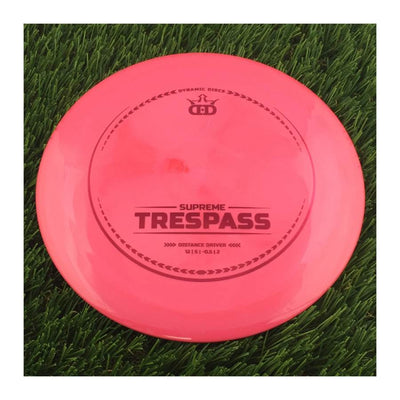 Dynamic Discs Supreme Trespass - 173g - Solid Pink