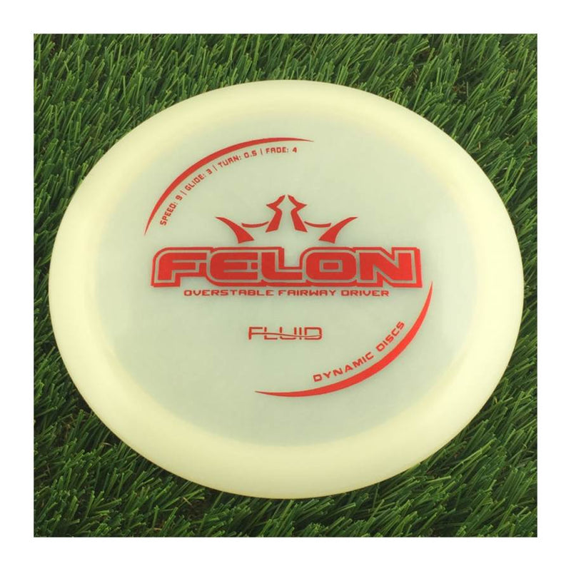 Dynamic Discs Fluid Felon - 173g - Translucent White