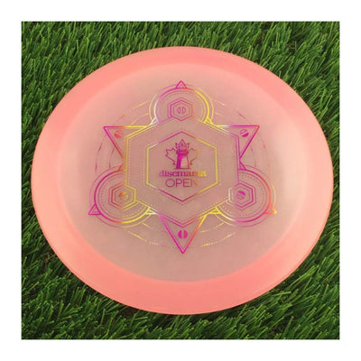 Discmania C-Line Color Glow Reinvented FD3 with Discmania Open 2023 Stamp - 176g - Translucent Pink