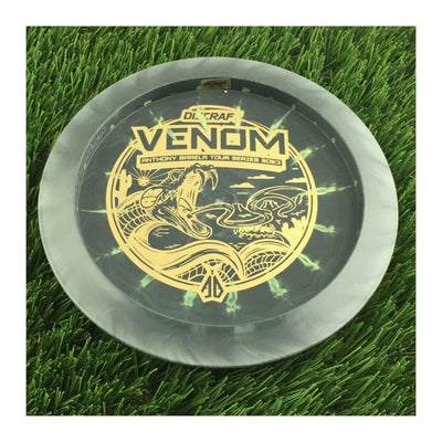 Discraft ESP Swirl Venom with Anthony Barela Tour Series 2023 Stamp - 174g - Solid Dark Grey