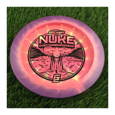 Discraft ESP Swirl Nuke with Ezra Aderhold Tour Series 2023 Stamp - 174g - Solid Pink