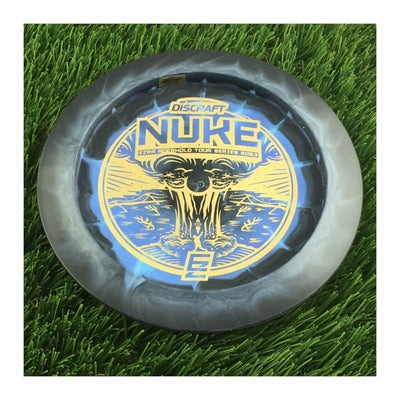 Discraft ESP Swirl Nuke with Ezra Aderhold Tour Series 2023 Stamp - 174g - Solid Bluish Black