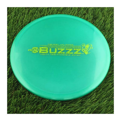 Discraft Elite Z Buzzz with Twenty Year Anniversary Edition Stamp - 180g - Translucent Light Green