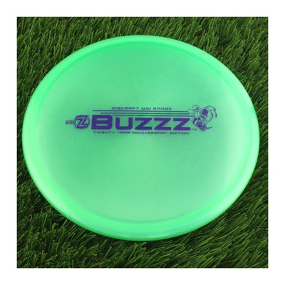 Discraft Elite Z Buzzz with Twenty Year Anniversary Edition Stamp - 180g - Translucent Green
