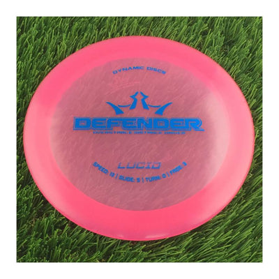 Dynamic Discs Lucid Defender - 174g - Translucent Pink