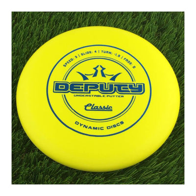 Dynamic Discs Classic (Hard) Deputy - 173g - Solid Yellow