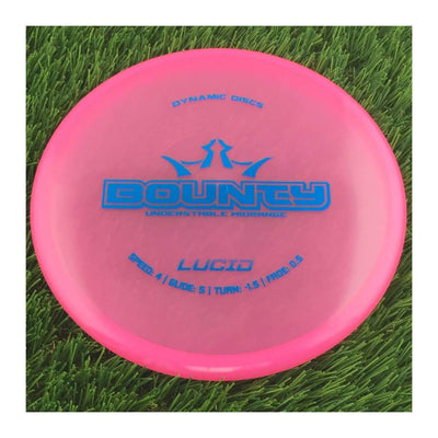 Dynamic Discs Lucid Bounty - 179g - Translucent Pink