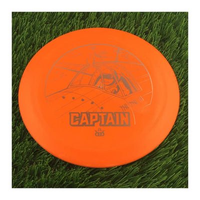 Dynamic Discs Prime Captain with Animated - Fighter Pilot Stamp - 173g - Solid Orange