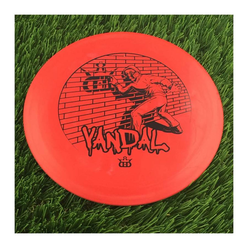 Dynamic Discs Prime Vandal with Animated - Grafitti Artist Stamp - 173g - Solid Red
