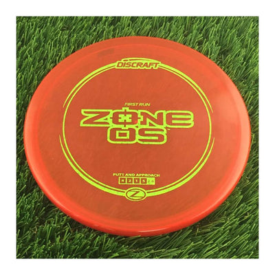 Discraft Elite Z Zone OS with First Run Stamp - 174g - Translucent Red