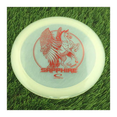 Latitude 64 Opto Sapphire with Keiti Tatte Team Series 2023 Stamp - 162g - Translucent White